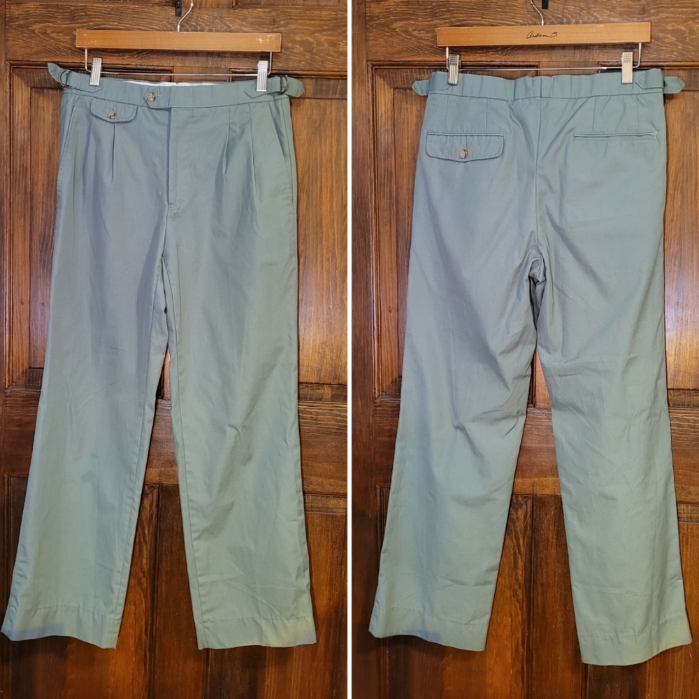 Green Gant Trousers with Side Adjusters